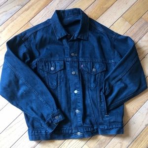 Men’s Vintage Black Levi’s Denim Jacket